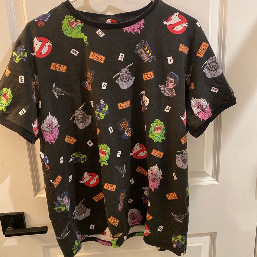 Ghostbusters unisex ringer tee size XL